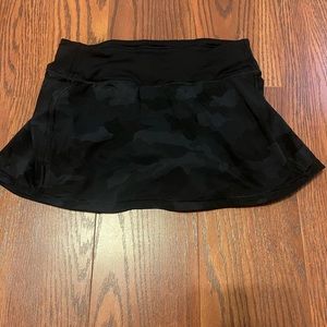 lululemon camo athletic skirt